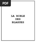 La Bibles Des Blagues | PDF | Médecin | Ours