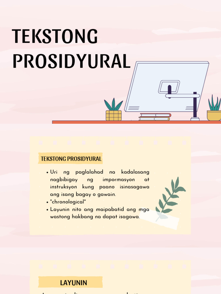 TEKSTONG PROSIDYURAL | PDF