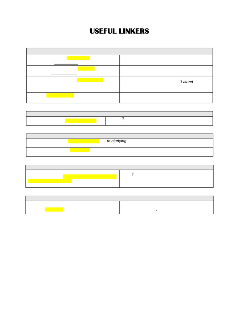 Useful Linkers | PDF
