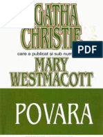 Agatha Christie Mary Westmacott Povara