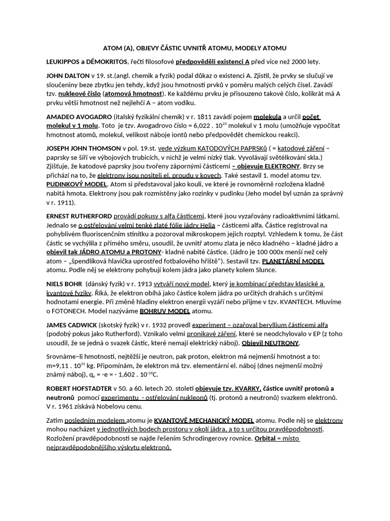 Atom | PDF