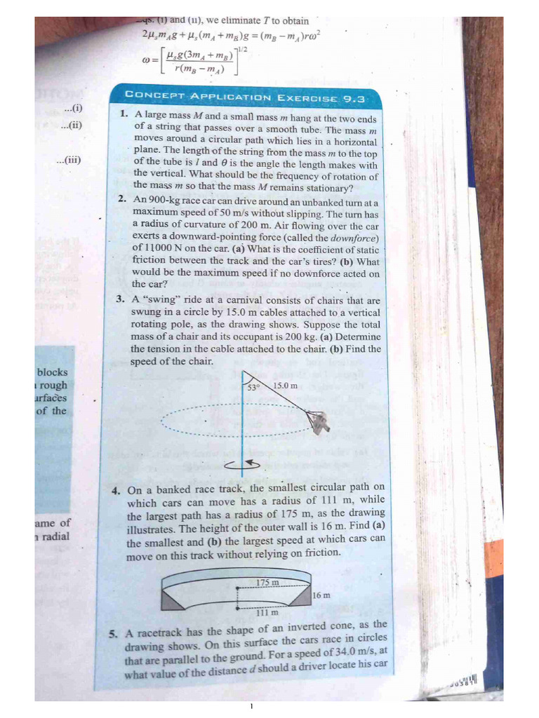 Circular Motion 9.3 | PDF