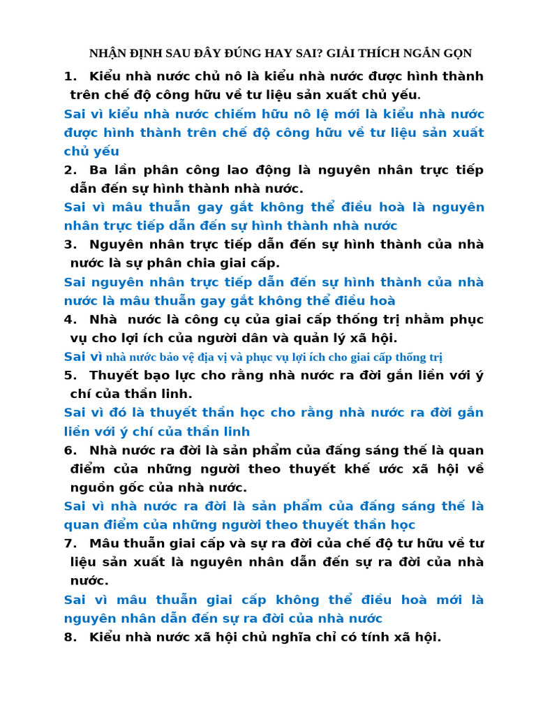 PLĐC Chương 1 | PDF
