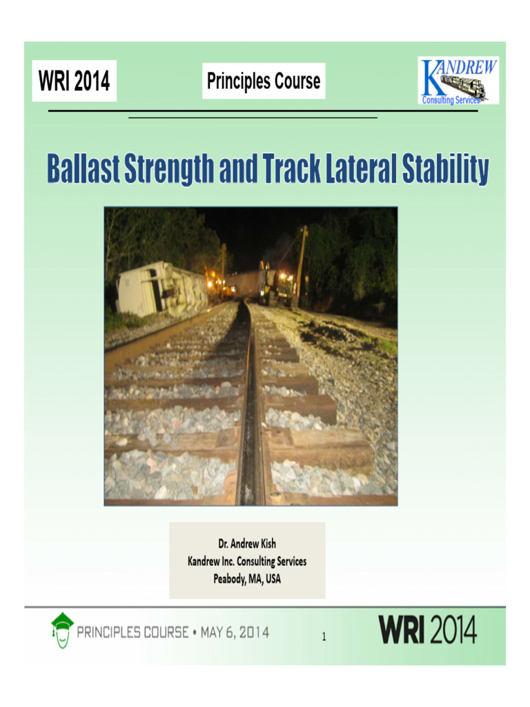 Ballast's Role in Track Stability Analysis | PDF | Buckling