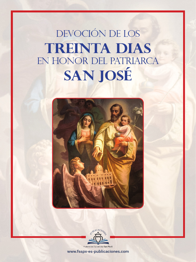 Treinta Días de Devoción a San José | PDF | María, madre de Jesús | Santo