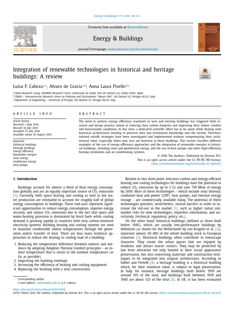 Renewable Retrofits for Heritage Sites | PDF | Building Insulation ...