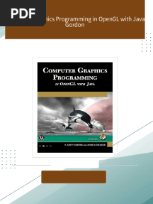 Download full Computer Graphics Programming in OpenGL with Java Gordon ebook all chapters