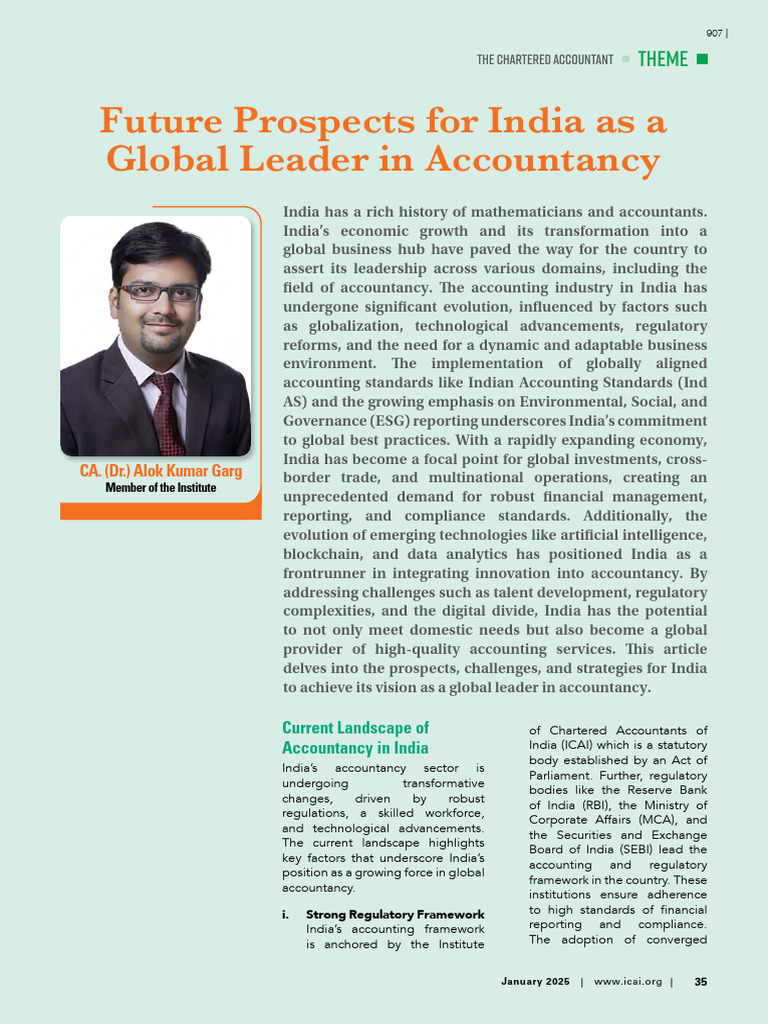 India’s Rise as a Global Accounting Leader | PDF | Accounting ...
