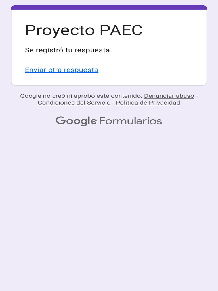 Proyecto PAEC | PDF