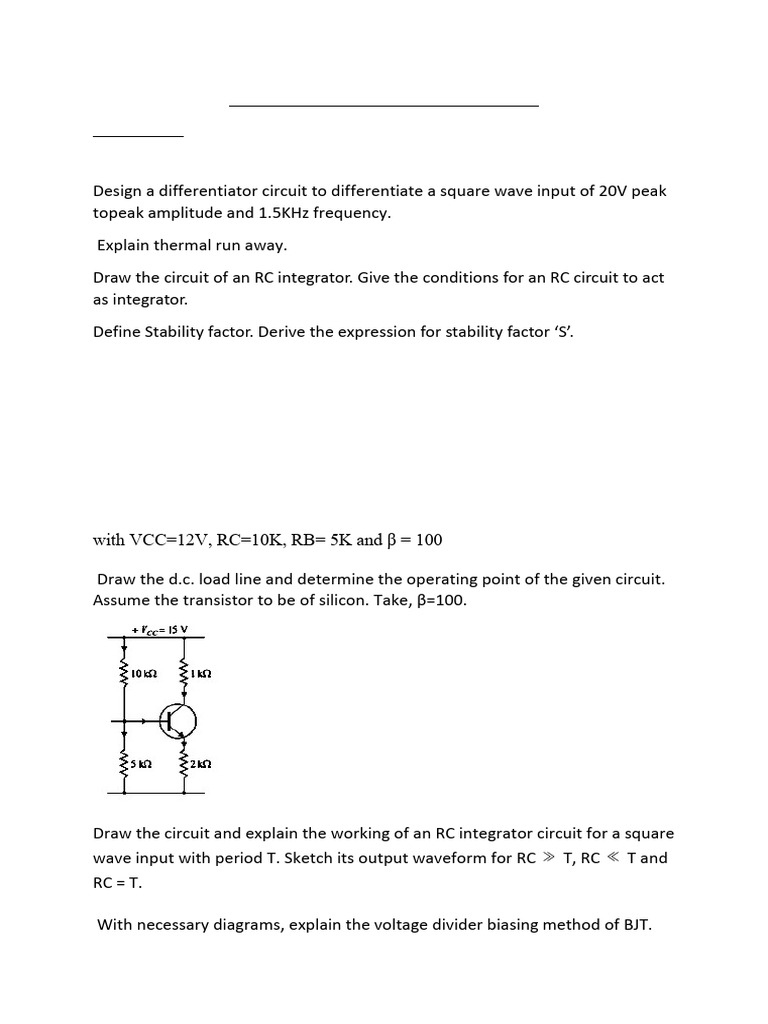Analog Circuits Module Wise | PDF | Amplifier | Electronic Oscillator
