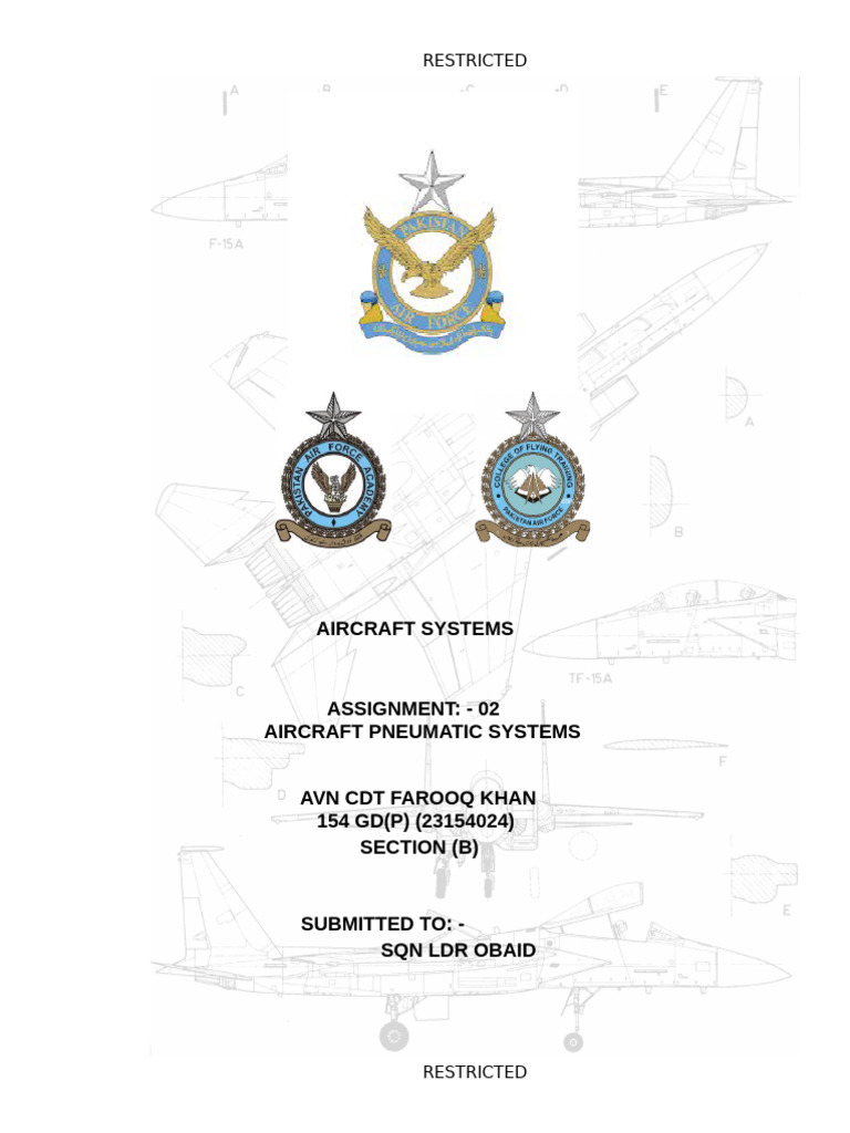 Aircraft Pneumatic vs Hydraulic Systems | PDF | Direct Current | Pneumatics
