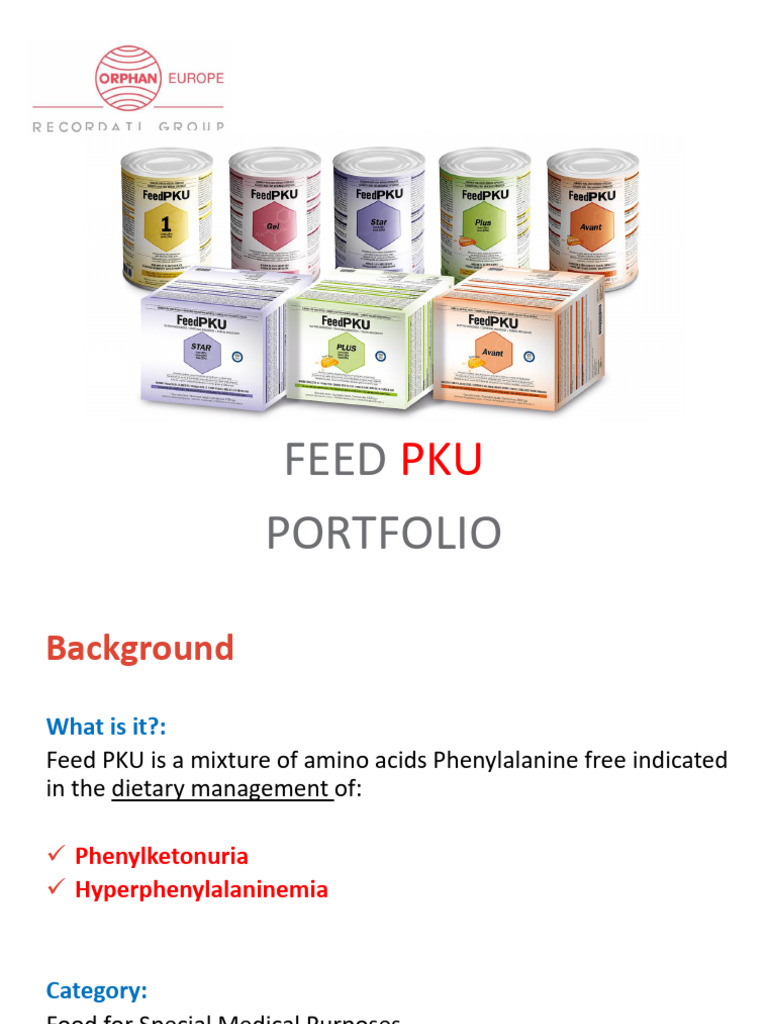 Feed PKU PORTFOLIO ENG | PDF | Diseases And Disorders | Clinical Medicine