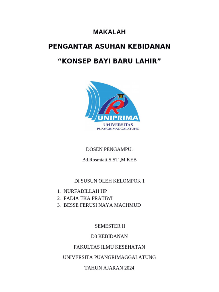 Konsep Bayi Baru Lahir PDF