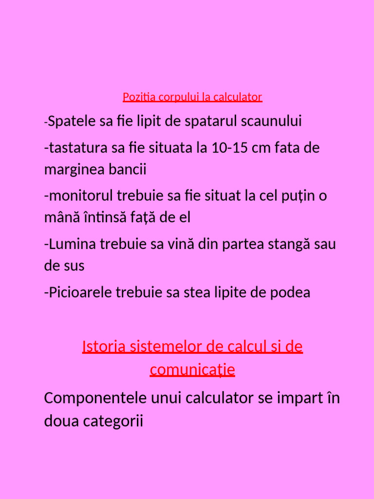 Lectii 5 | PDF