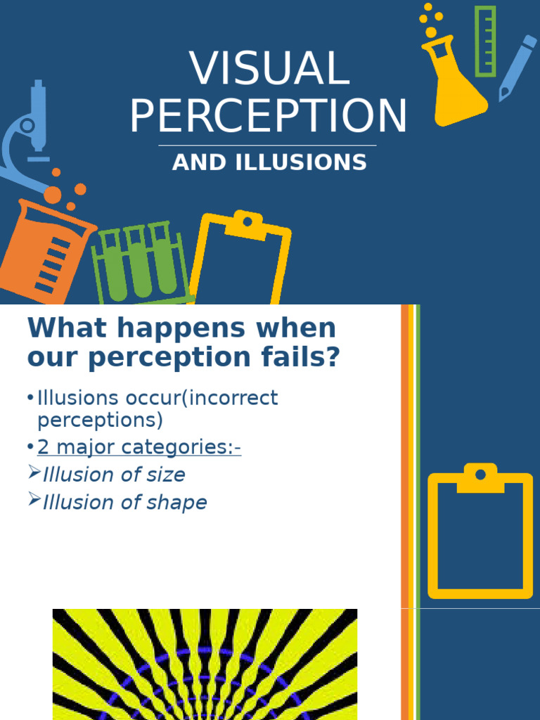 Visual Perception and Illusions Explained | PDF