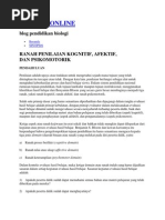 Download BIOLOGI penilaian afektif by Jeng Asmiati SN81121916 doc pdf