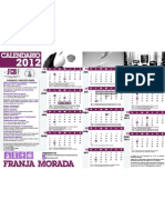 Calendario 2012 Curvas