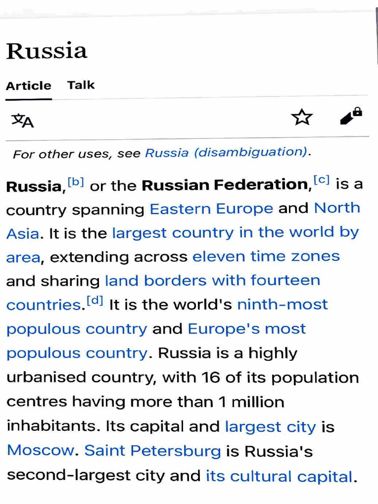 Russia | PDF