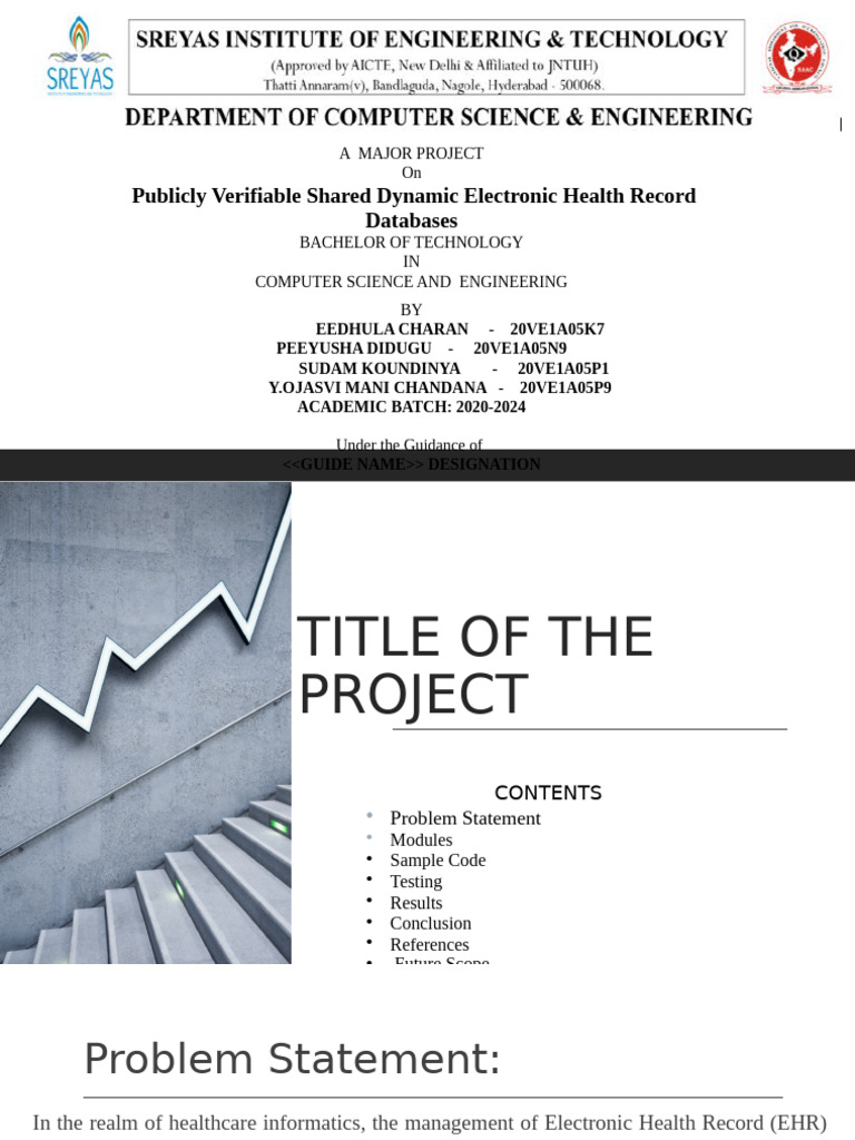 Verifiable Shared EHR Database Project | PDF | Software Testing ...