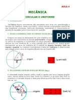 Física - Aula 04 - Mecância - Movimento Circular Uniforme