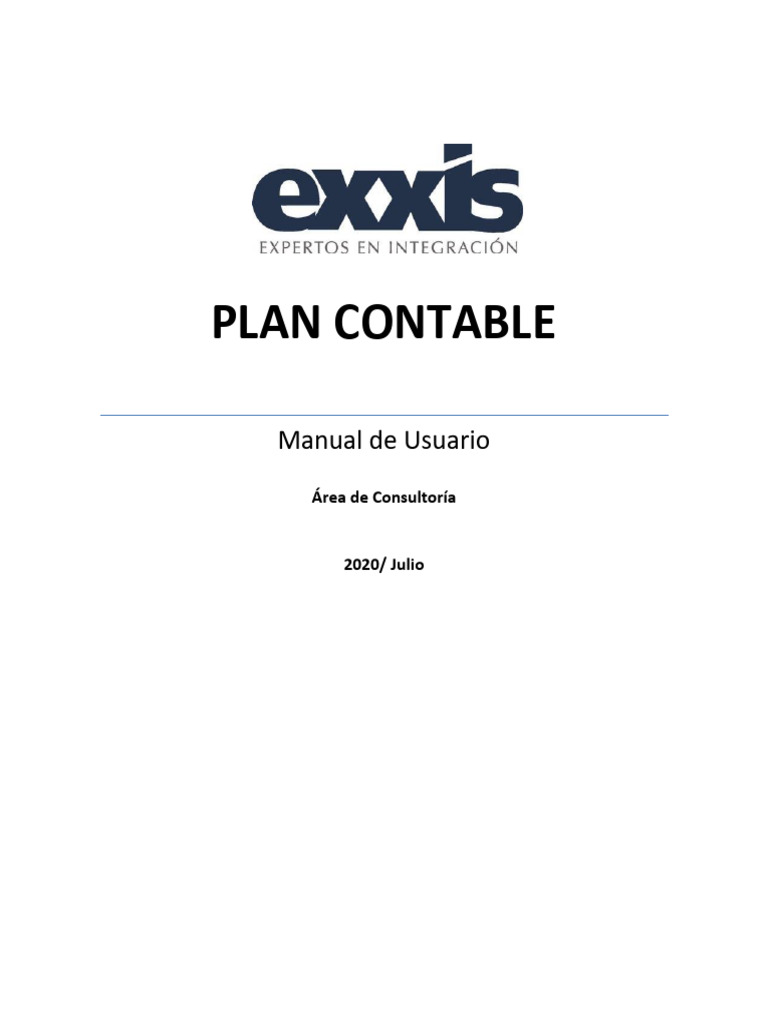 Plan Contable | PDF | Contabilidad | Economias