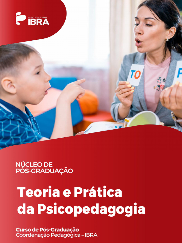 Teoria Cognitiva na Psicopedagogia | PDF | Aprendizado | Pedagogia