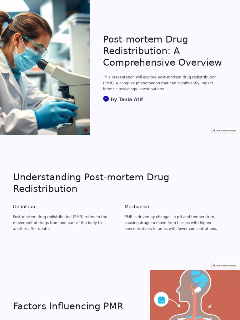 Understanding Post-Mortem Drug Redistribution | PDF | Autopsy ...