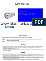 Epson Stylus Photo R800 Part1