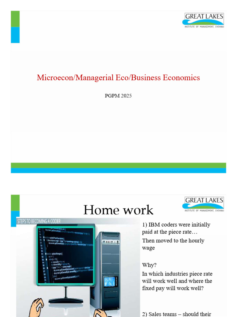Session 2 A | PDF | Incentive | Opportunity Cost