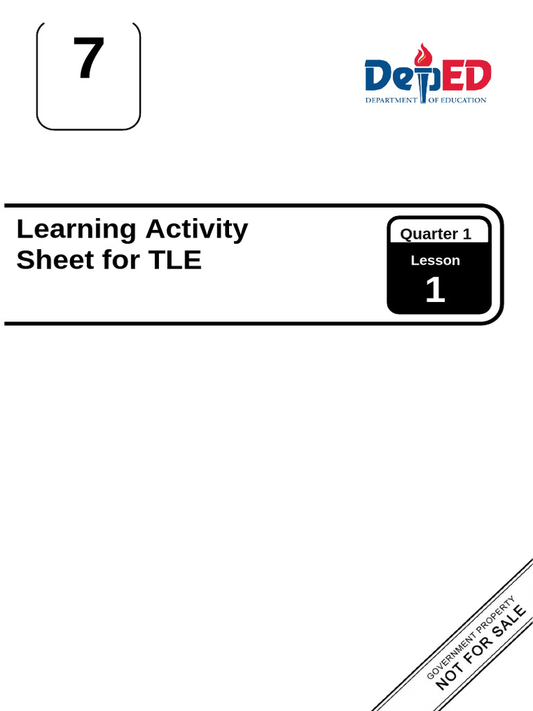 Lesson Exemplar Tle 7 Q1 | PDF | Educational Technology | Learning
