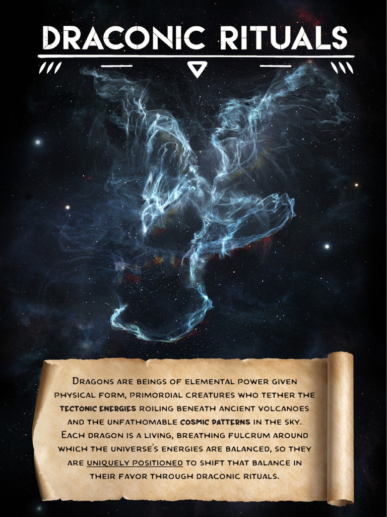Draconic Rituals and Energy Values | PDF