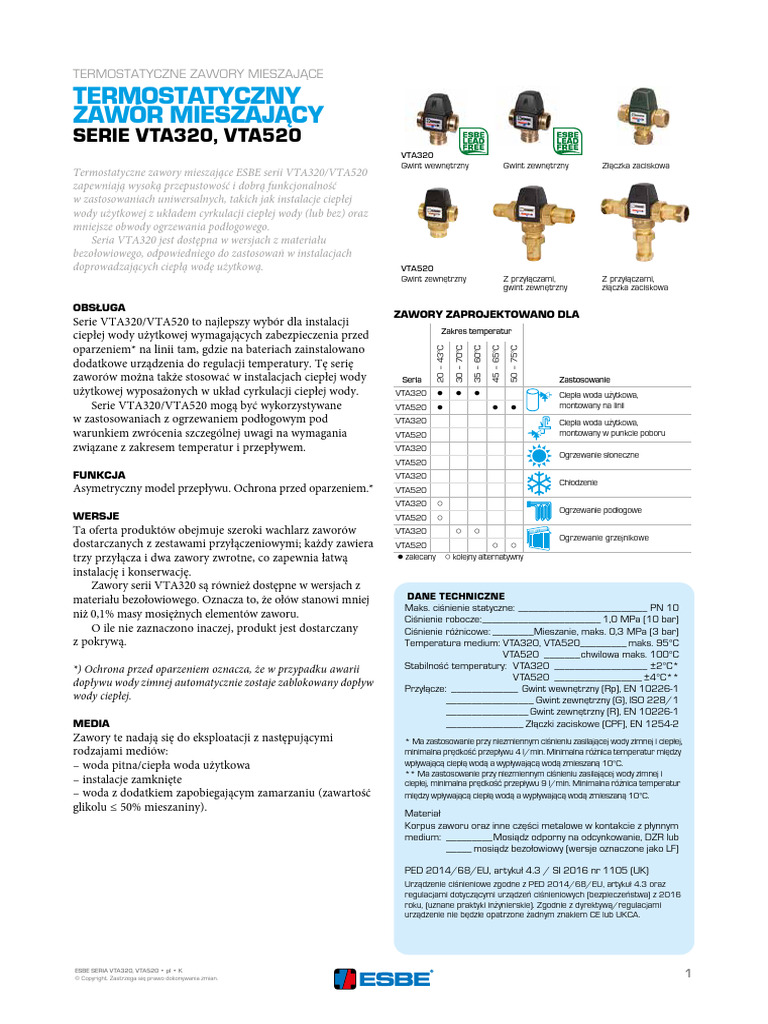 VTA320 VTA520 PL K LR | PDF