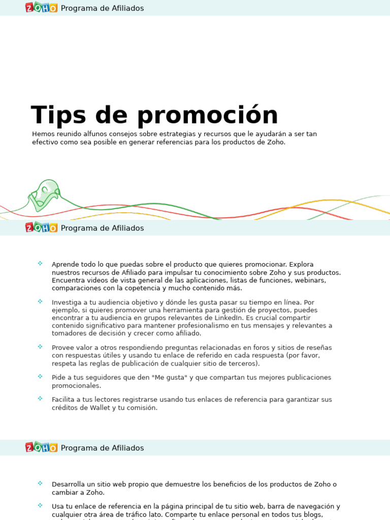 Consejos para Promoción | PDF | Blog | Red mundial