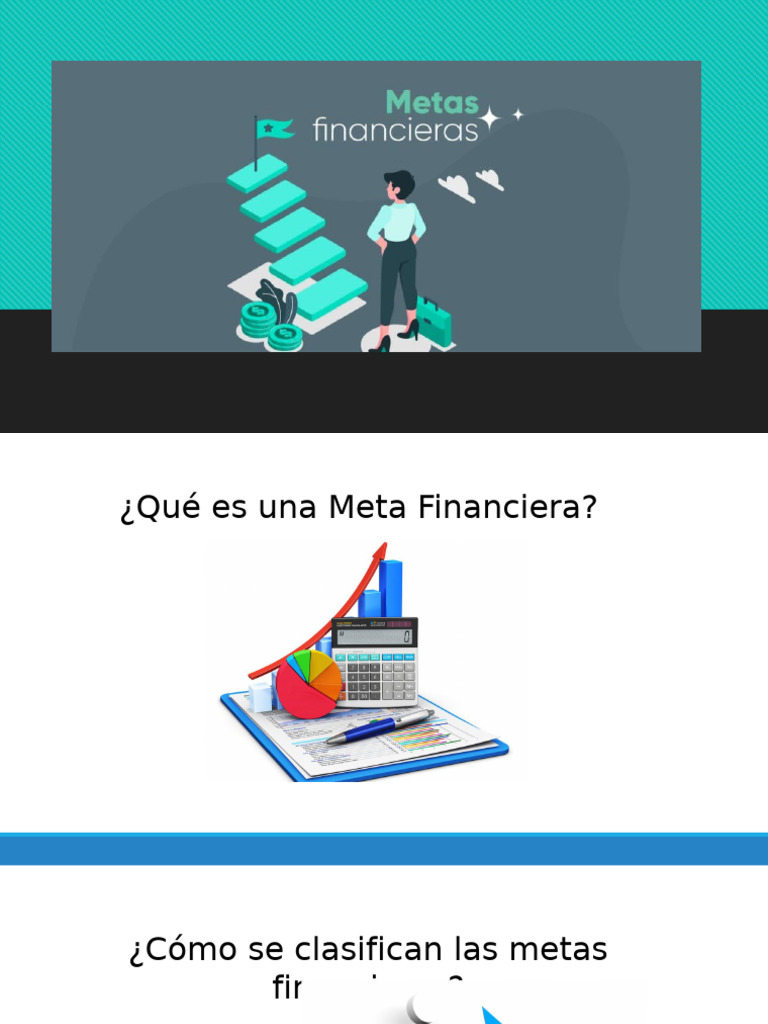 Metas Financieras | PDF