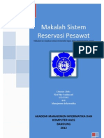 Download Makalah Sistem Reservasi Pesawat by Riez ulle SN81129582 doc pdf