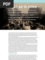 Clean Air in the City