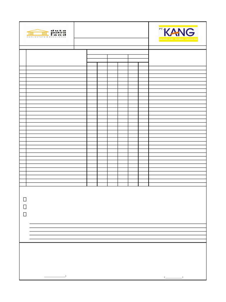 Form Checklist | PDF