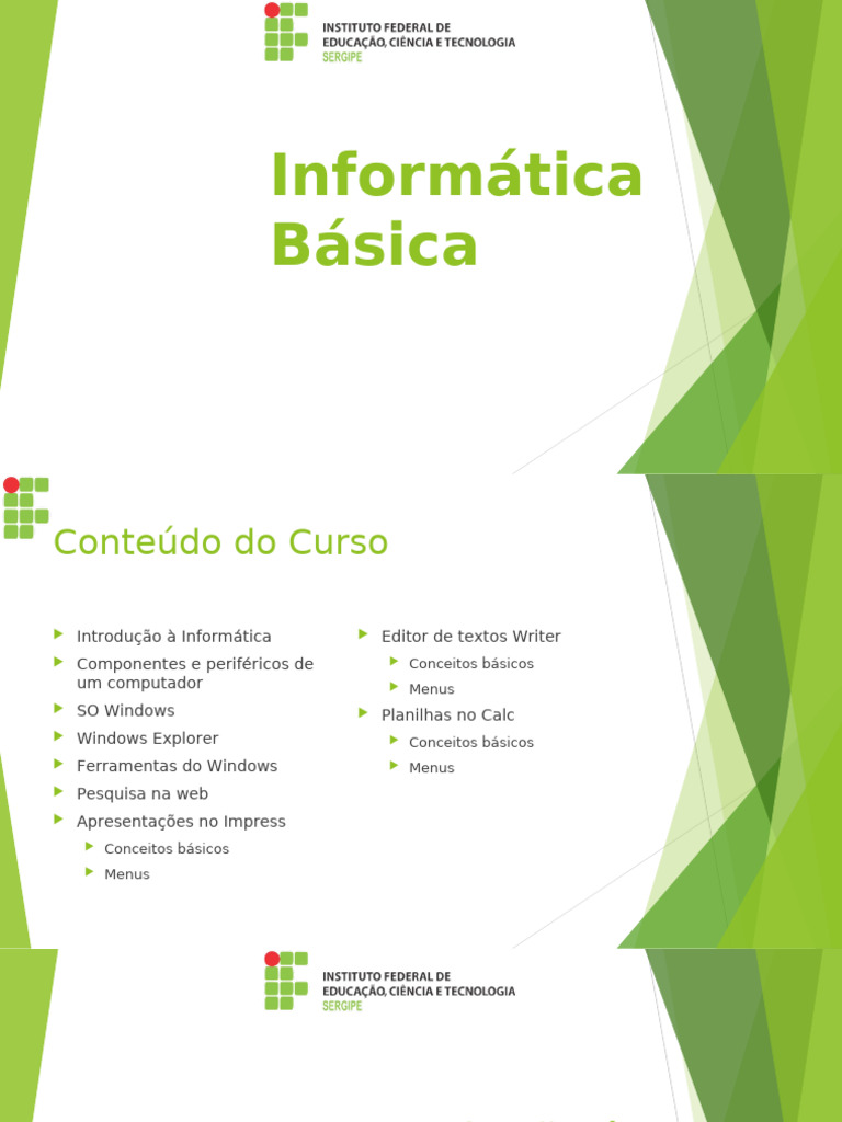 Curso de Informática Básica Completo | PDF | Programas | Armazenamento ...