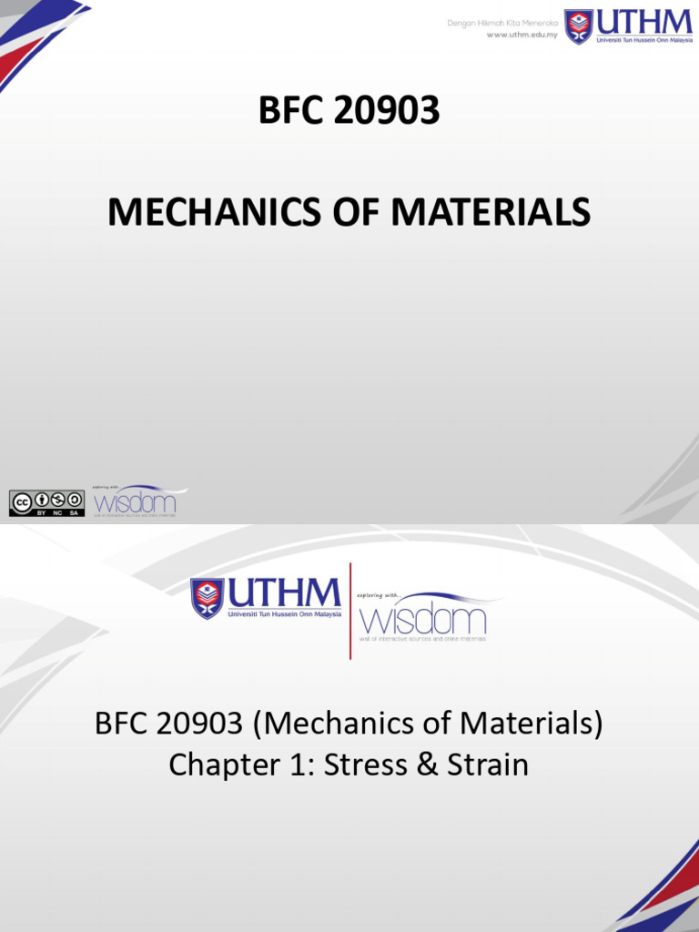 Mechanics of Materials: Stress & Strain | PDF | Deformation ...
