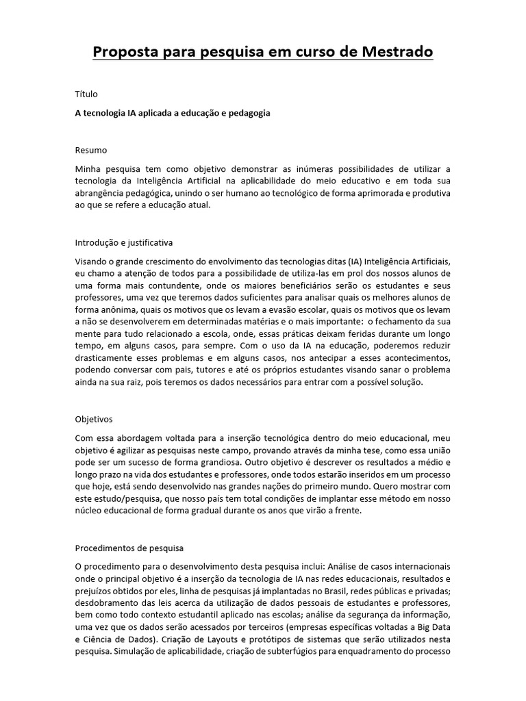IA na Educação: Transformando Pedagogia | PDF | Inteligência artificial ...