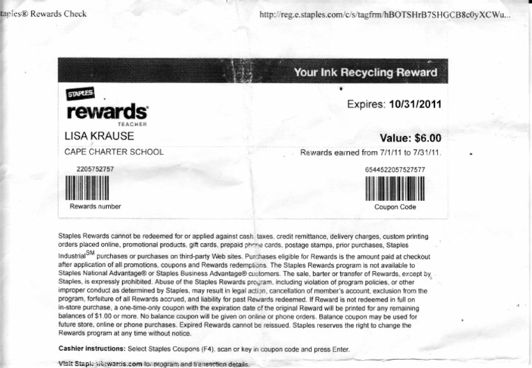 Staples Ad | PDF | Business | Finance & Money Management