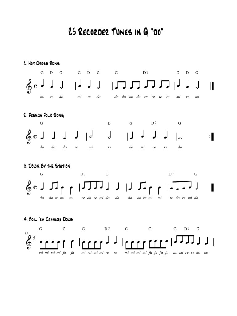 Basic Recorder Method | PDF | Loisirs
