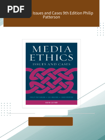 PDF Media Ethics Issues and Cases 9th Edition Philip Patterson download