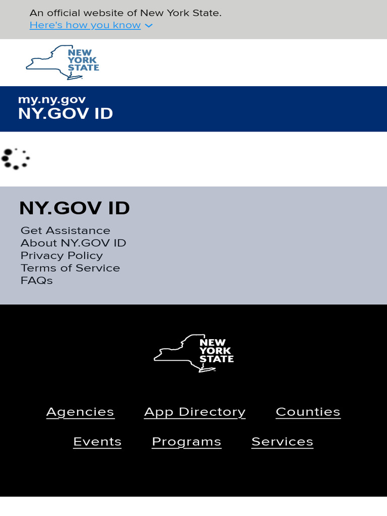 NY Gov ID Login V4 PDF