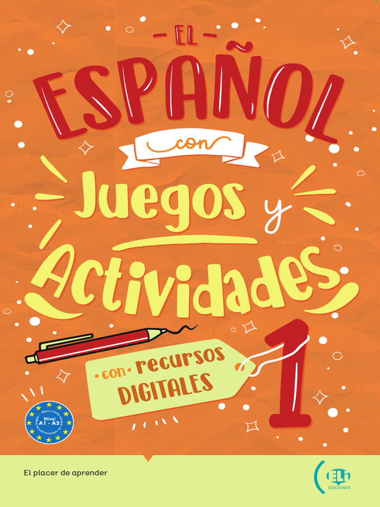 Sfogliabile-El Espa%C3%B1ol Con Juegos y Actividades | PDF | Lengua ...