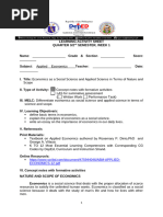 12th Commerce Economics Smart Notes | PDF | Macroeconomics | Microeconomics