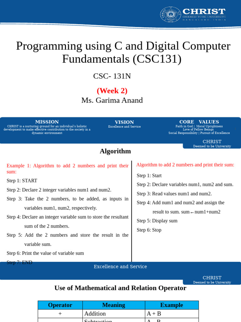 C and DCF | PDF | Algorithms | Computer Programming