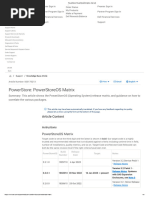 PowerStoreOS Compatibility Matrix | PDF | Computer Architecture ...
