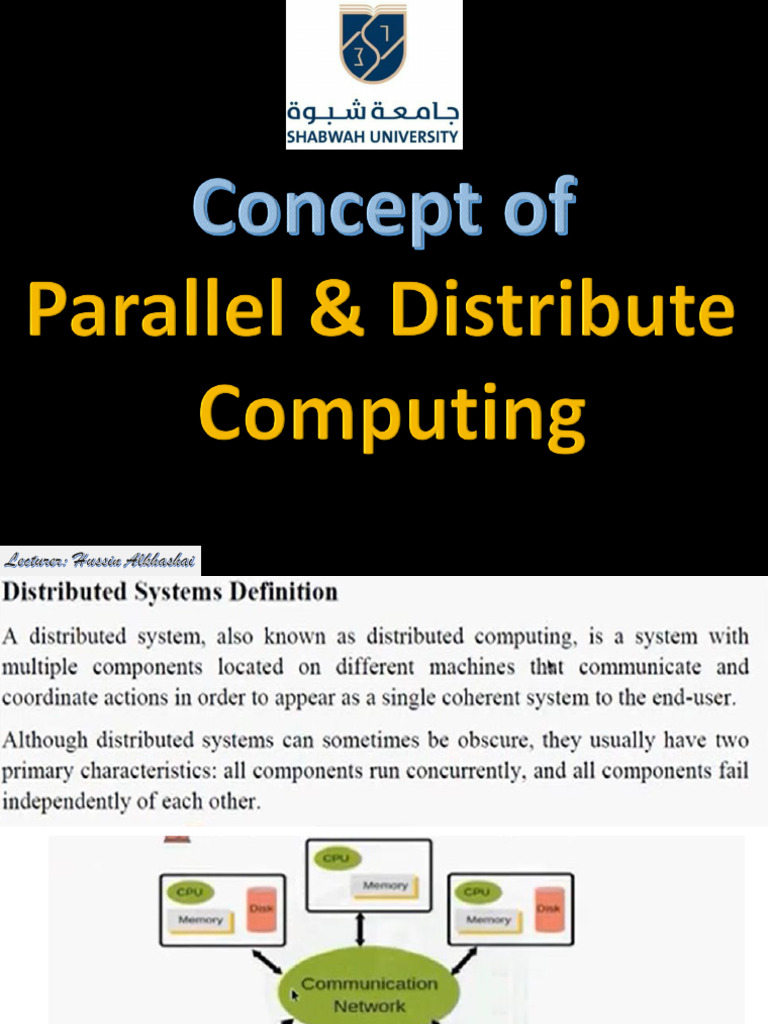 1 Lecture Parallel | PDF