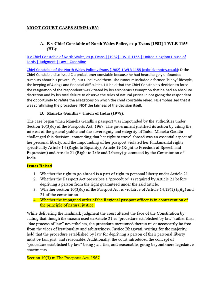 IRR 2023 compendium | PDF | Fifth Amendment To The United States ...